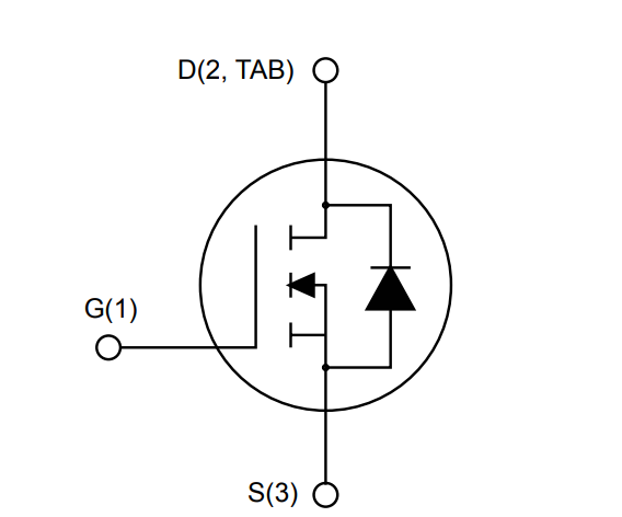 Transistor MOSFET 650V 100A 20mOhm 0 de carbure de silicium de Des véhicules à moteur-catégorie des transistors SCTW100N65G2AG