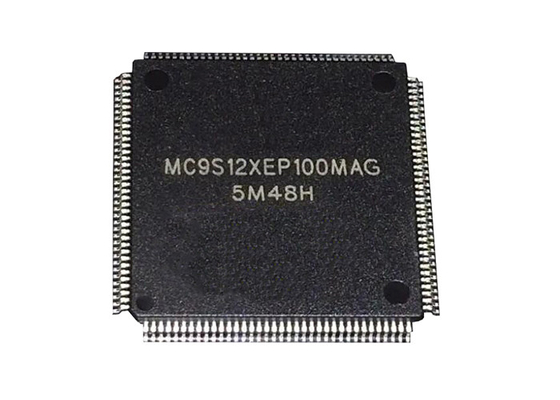 Le microcontrôleur LQFP144 de MC9S12XEP100MAG 16Bit a augmenté des caractéristiques d'intégrité de système