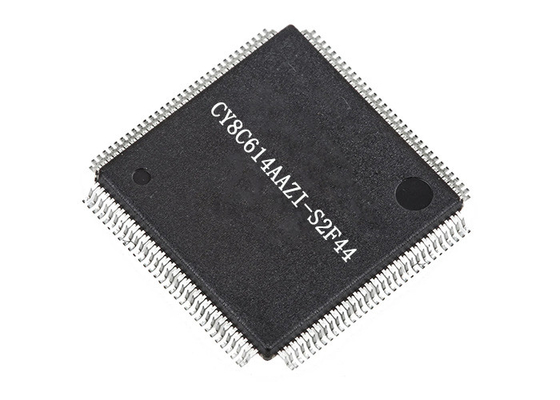 Paquet puissance ultra d'IC 128-LQFP du microcontrôleur CY8C614AAZI-S2F44 150MHz