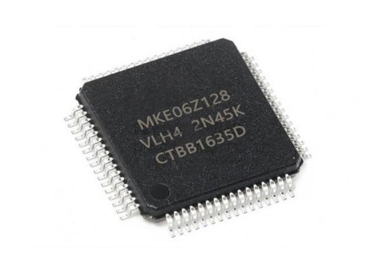 bâti extérieur à un noyau d'IC LQFP64 de microcontrôleur de 48MHz MKE06Z128VLH4 32Bit