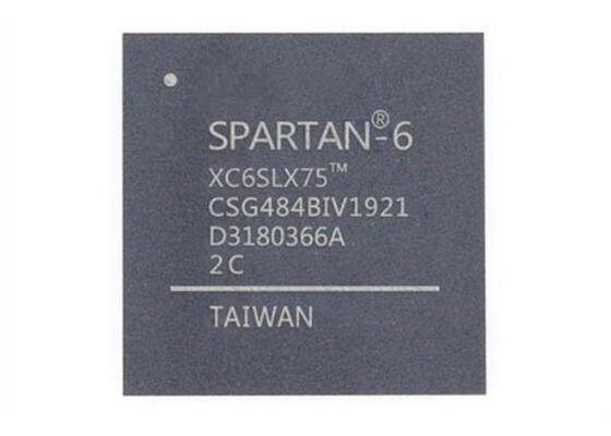 Bâti extérieur programmable du réseau prédiffusé de champ de la puce XC6SLX75-2CSG484I d'IC 484FBGA