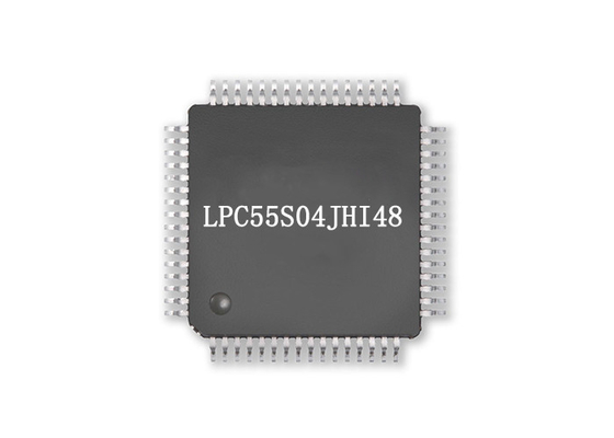 Les IC ébrèchent le haut microcontrôleur efficace IC 48-VFQFN de cortex de bras de LPC55S04JHI48 MCU
