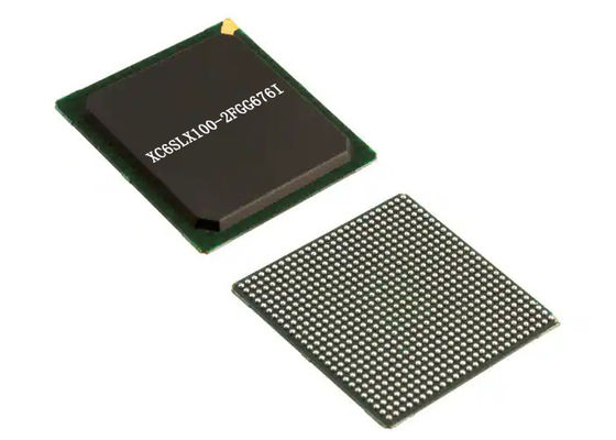 IC intégré a inclus la logique programmable IC de FPGAs XC6SLX100-2FGG676I 676-BGA