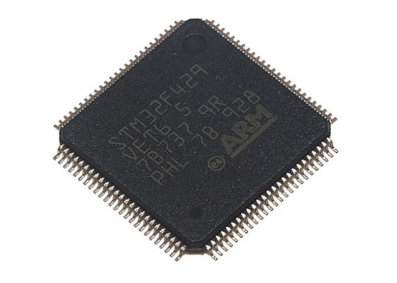 puce LQFP100 Chip Integrated Circuit de microcontrôleur d'IC intégrée par 180MHz STM32F429VET6