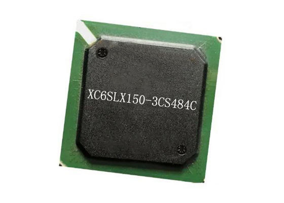 Puce programmable de circuit intégré du réseau prédiffusé de champ XC6SLX150-3CS484C 484CSPBGA