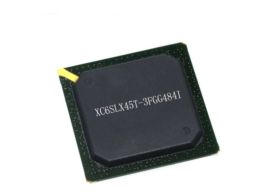 Les circuits intégrés Chip XC6SLX45T-3FGG484I 1080 MHz champ Porte programmable Array 484BBGA