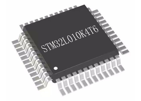 STM32L010K4T6 a enfoncé le microcontrôleur IC 32MHz à un noyau 16KB 32-LQFP