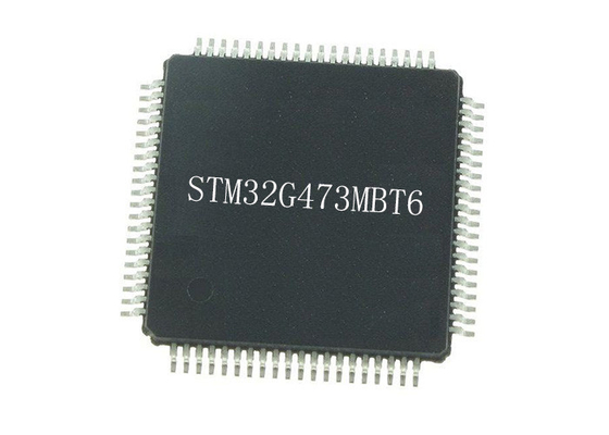 Le BRAS Cortex-M4 a inclus le paquet d'IC STM32G473MBT6 80-LQFP de microcontrôleurs