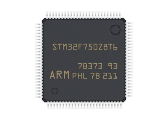 STM32F750Z8T6 le BRAS Cortex-M7 LQFP144 du microcontrôleur MCU a enfoncé des microcontrôleurs