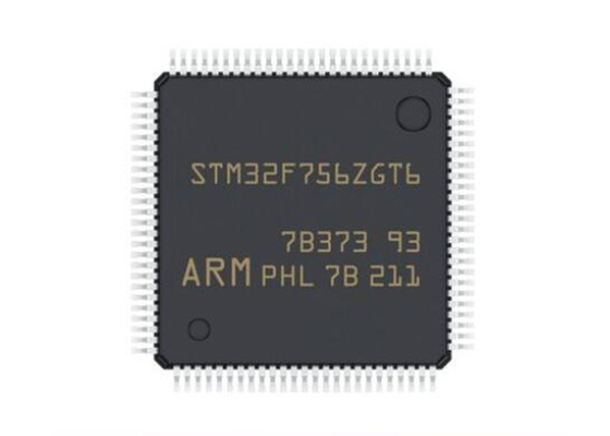 STM32F756ZGT6 puce LQFP144 de microcontrôleur du microcontrôleur MCU 216MHz à un noyau