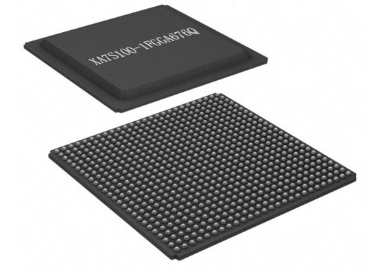 Réseau prédiffusé programmable de gisement des véhicules à moteur extérieur du bâti XA7S100-1FGGA676Q IC