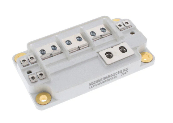 Bâti des véhicules à moteur de châssis de transistors des modules MSCSM120AM042CT6LIAG 495A d'IGBT