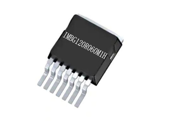 Transistors de transistor MOSFET de fossé de la puce IMBG120R060M1H TO-263-8 1200V de circuit intégré sic