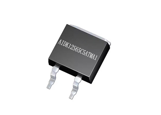 Diodes simples TO-263-3 de redresseurs de Schottky AIDK12S65C5ATMA1 650V de carbure de silicium