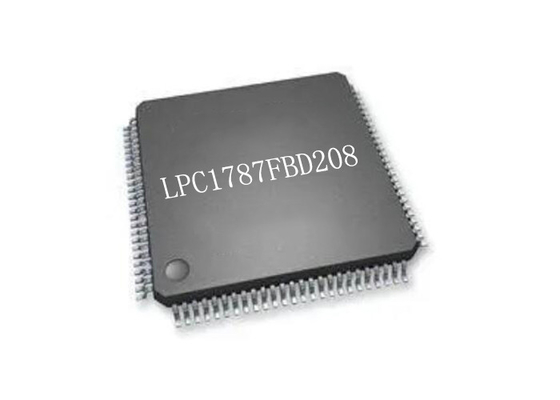 120MHz microcontrôleur instantané IC 208-LQFP du microcontrôleur MCU LPC1787FBD208 512KB