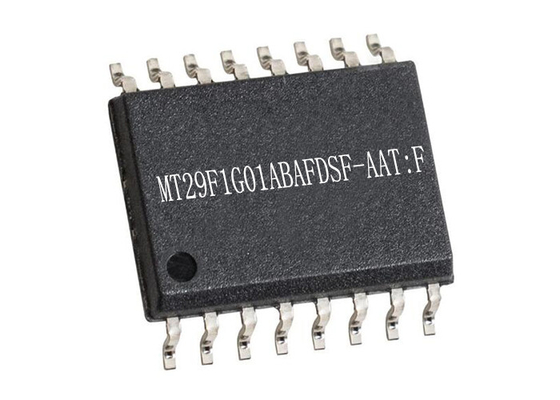 NAND Flash Memory périodique MT29F1G01ABAFDSF-AAT : Puce de circuit intégré de F 16-SOIC