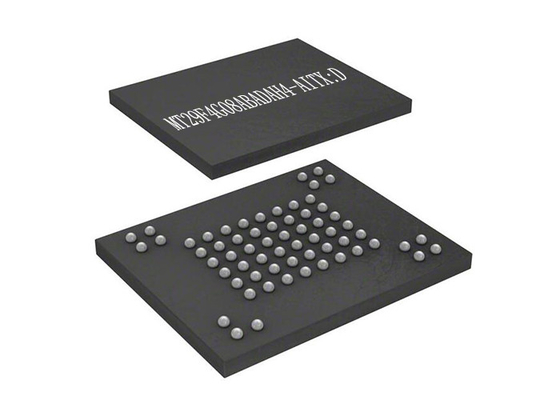 Puces de mémoire MT29F4G08ABADAH4-AITX : D 63-VFBGA NAND Flash Memory Chips des véhicules à moteur
