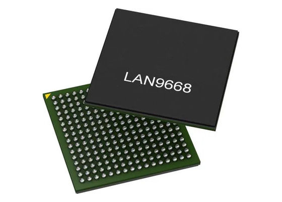 Commutateur gauche IC 256-LFBGA de Chip LAN 9668/9MX 8 Gigabit Ethernet de circuit intégré
