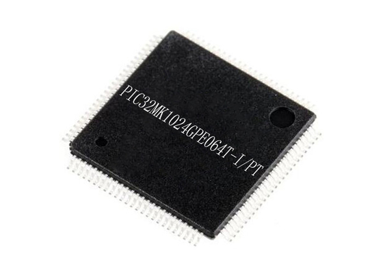 Microcontrôleur à usage général PIC32MK1024GPE064T-I/PT MCU 64-TQFP monocœur