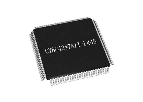 Les puces CY8C4247AZI-L445 64-LQFP des microcontrôleurs intégrés 48MHz d'IC ​​de noyau unique