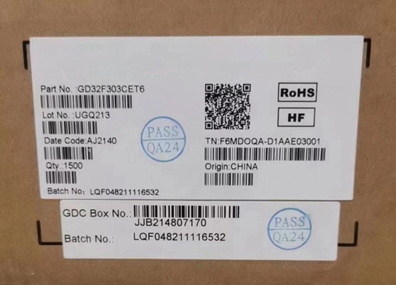 GD32F303CET6 IC MCU ARM Cortex-M4 Package LQFP48 32 bits