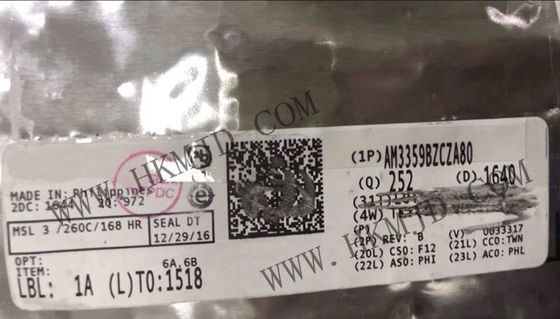 Le microcontrôleur MCU AM3359BZCZA80 MPU SITARA 800MHZ 324NFBGA