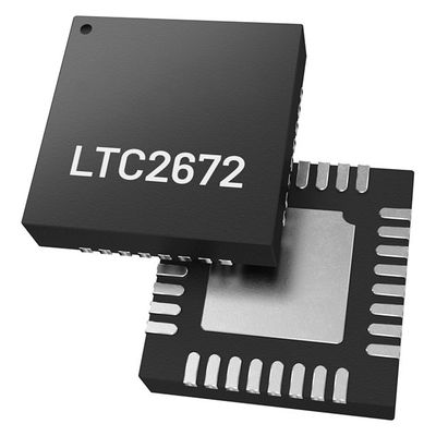 Puce de circuit intégré LTC2672EUH-16 16 bits Convertisseur numérique en analogique 32-QFN