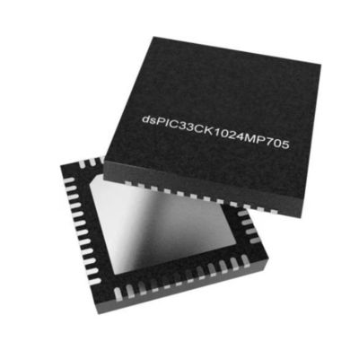 Microcontrôleur MCU DSPIC33CK1024MP705-E/M7 Microcontrôleur à cœur unique IC 48-VQFN