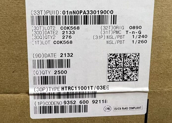 Puce de circuit intégré HTRC11001T avec lecteur HITAG Puce de lecteur RFID 125kHz IC 14-SOIC