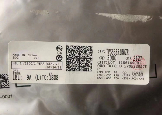 Puce de circuit intégré TPS53831RWZR régulateur de tension IC QFN35