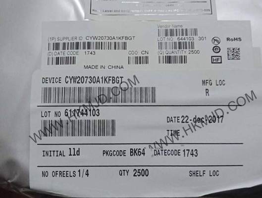 Module de communication sans fil CYW20730A1KFBGT émetteur-récepteur BT à puce unique 2,4 GHz