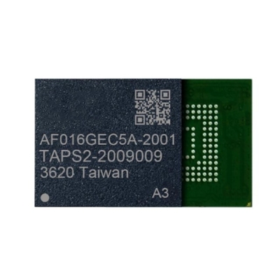 La carte mémoire est une carte mémoire intégrée de type BGA153.