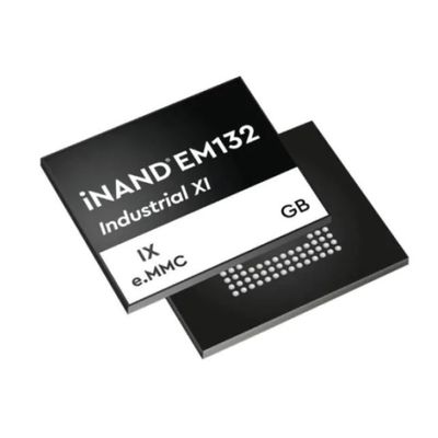 La carte mémoire SDINBDA6-128G est une carte mémoire flash industrielle intégrée TFBGA153
