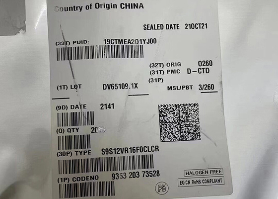 Microcontrôleur MCU S9S12VR16F0CLCR 25MHz S12VR Microcontrôleur à signal mixte 32-LQFP