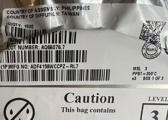 ADF4158WCCPZ Module de communication sans fil 6,1 GHz Synthétiseur à fréquence N fractionnée