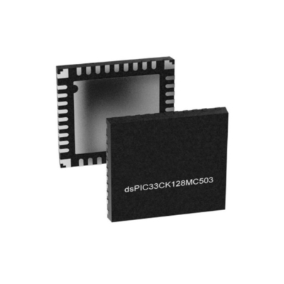 Microcontrôleur MCU DSPIC33CK128MC503T-I/M5 Contrôleur de signal numérique à 1 cœur de haute précision