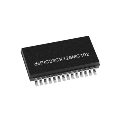 Microcontrôleur MCU DSPIC33CK128MC102-E/SS Contrôleur de signal numérique de 16 bits haute performance