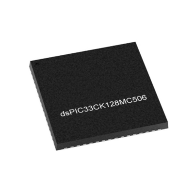 Microcontrôleur MCU DSPIC33CK128MC506T-I/MR 1 noyau 128 KB Contrôleur de signal numérique 16 bits