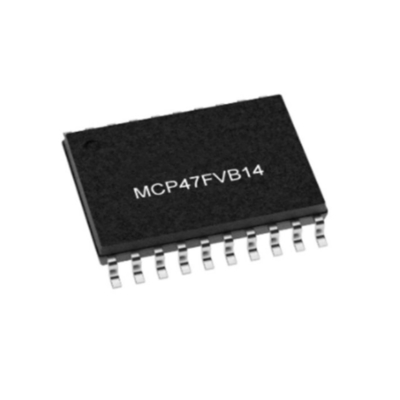 Puce de circuit intégré MCP47FVB14-20E/ST 10-Bit Quad Output DAC Convertisseur TSSOP-20
