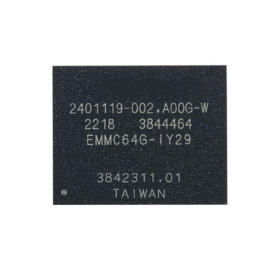 Puce à mémoire EMMC64G-IY29-5B102 à haute vitesse 64 Go eMMC 5.1
