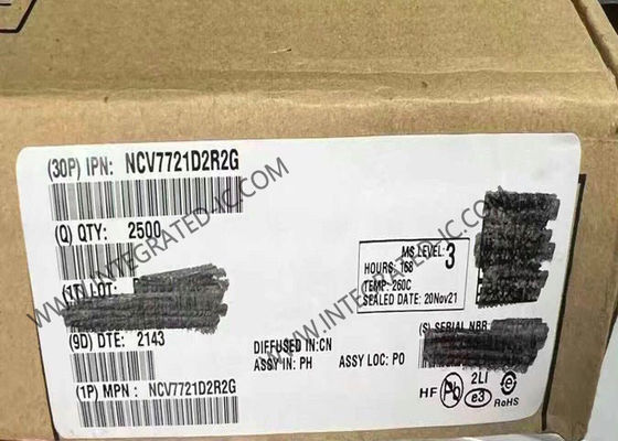 Puce de circuit intégré NCV7721D2R2G 2 Détecteurs de passerelle de demi-pont de sortie SOIC14