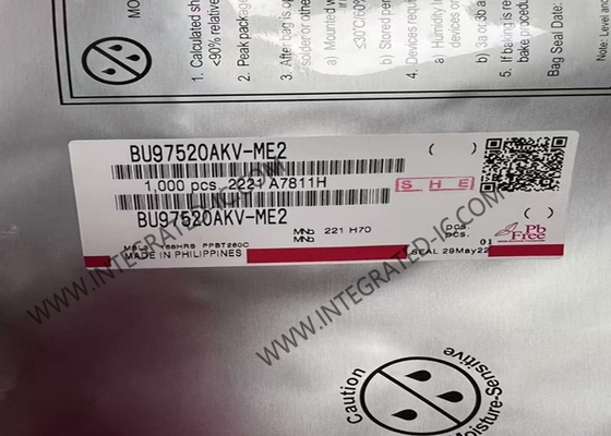 BU97520AKV-ME2 puce de circuit intégré automobile à faible charge Les pilotes de segments LCD VQFP-80