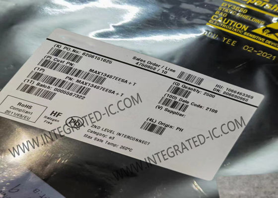 MAX13487EESA puce de circuit intégré semi-duplex RS-485/RS-422 émetteur-récepteur compatible