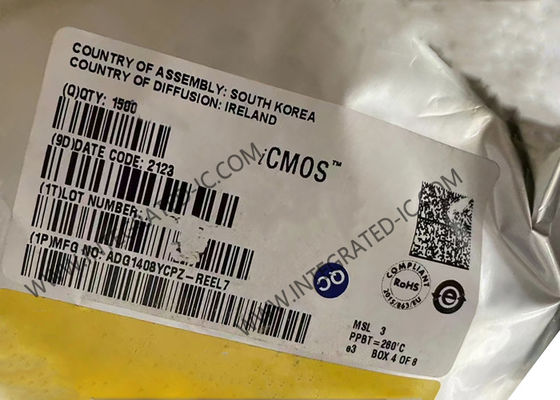 L'ADG1408YCPZ est une puce de circuit intégré 4Ω 8 - Multiplexeur iCMOS à canal LFCSP-16