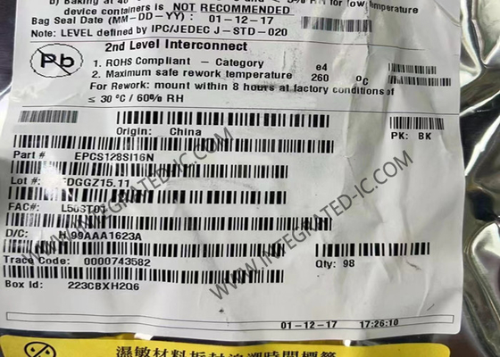 EPCS128SI16N Puce IC de mémoire 128 Mb 40 MHz Configuration en série Mémoire flash SOIC-16