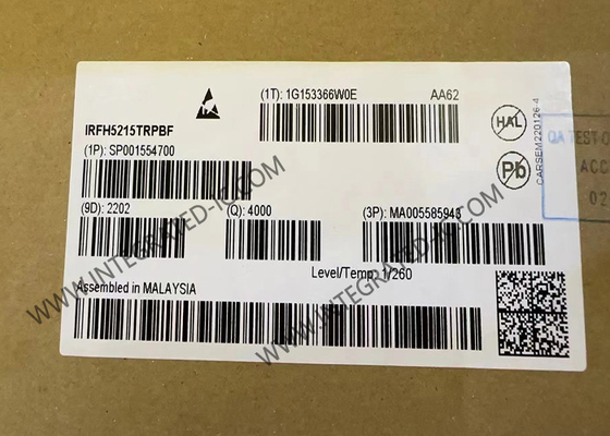 IRFH5215TRPBF puce de circuit intégré 150V StrongIRFETTM Transistors MOSFET de puissance