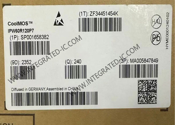 IPW60R120P7 puce de circuit intégré 600V MOSFET de puissance N-canal Transistors TO-247-3