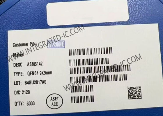 ASM3142 Puce de commande USB 3.1 Gen 2 avec des canaux PCI-E 3.0 X2 et deux interfaces USB3.1 pour une économie d'énergie de 50%