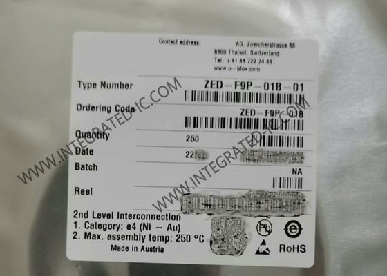 ZED-F9P-01B-01 Module de communication sans fil F9 Module GNSS de haute précision LGA-54