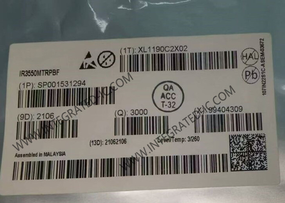 IR3550MTRPBF Puce de circuit intégré 60A Puce intégrée de l'étape PQFN-32